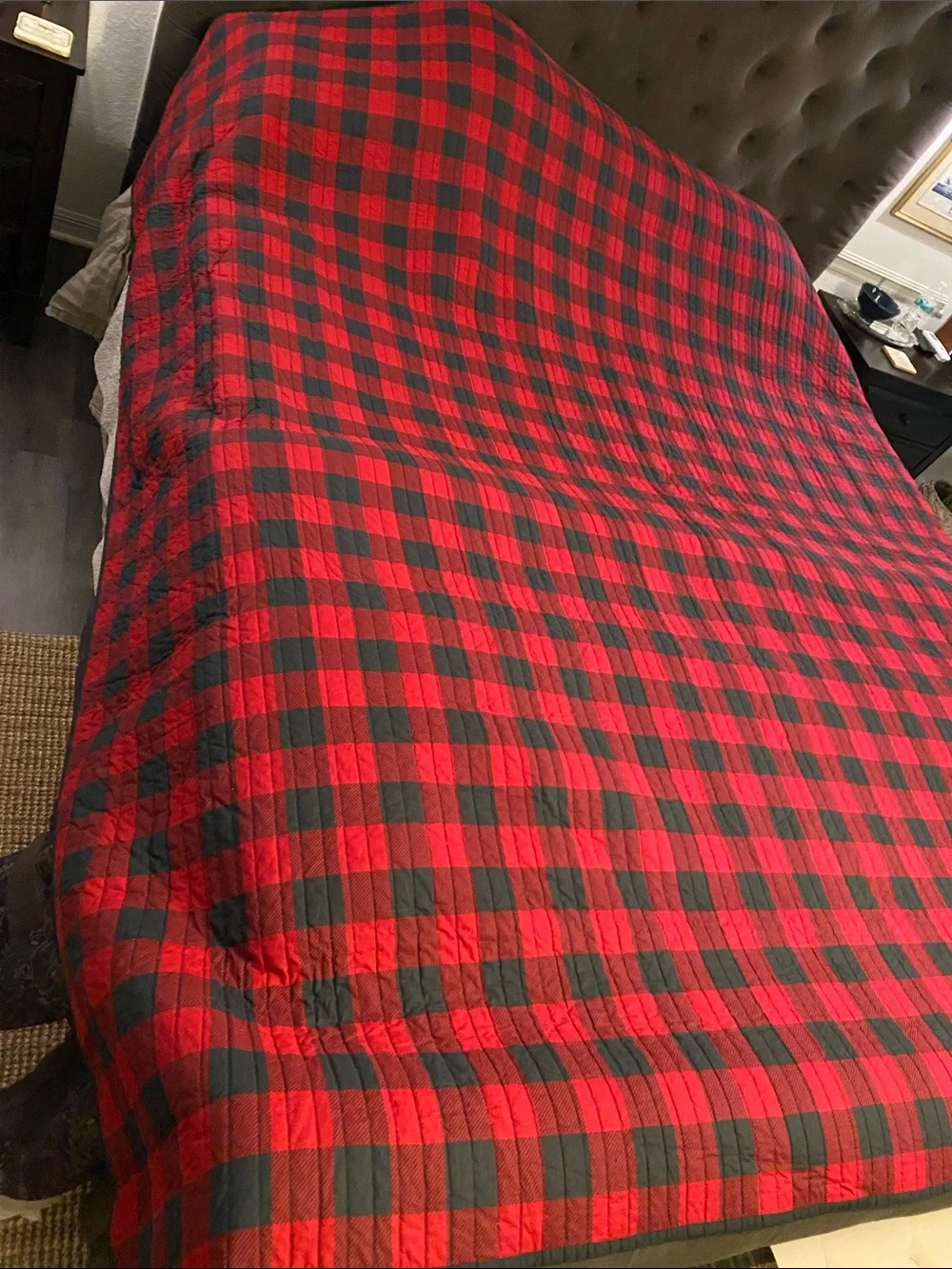 Woolrich Plaid Check Buffalo Plaid Cotton Quilt